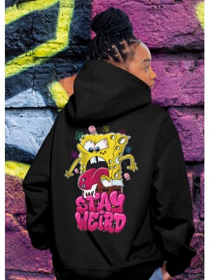 СУИЧЪР УНИСЕКС БЕЗ ЦИП SPONGE WEIRD - STAY WEIRD